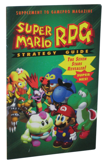 Nintendo Super Mario RPG SNES Gamepro Mini Strategy Guide Book