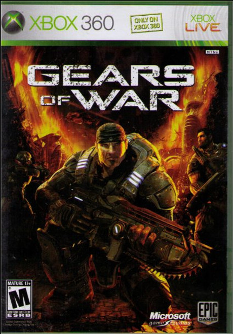 Gears of War X-Box 360 Video Game - Complete!