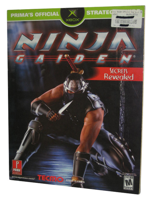 Ninja Gaiden X-Box Prima Official Strategy Guide Book