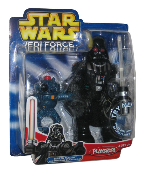 Star Wars Jedi Force Playskool Darth Vader Figure w/ Imperial Claw Droid