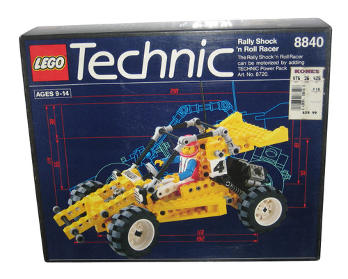 LEGO Technic Rally Shock N Roll Racer Building Toy Set 8840