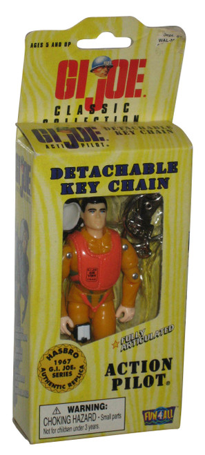 GI Joe Action Pilot Detatchable Hasbro (1998) Fun 4 All Figure Keychain