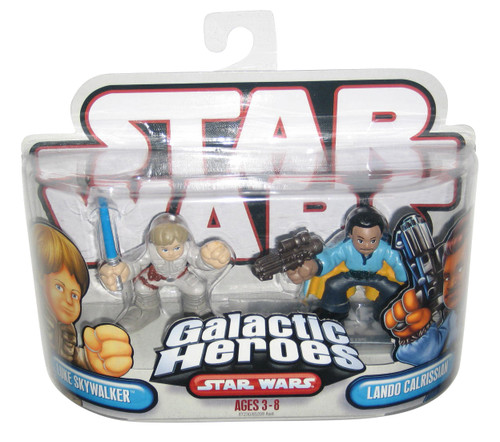 Star Wars Galactic Heroes Hero Luke & Lando Cairissian Hasbro Figure Set