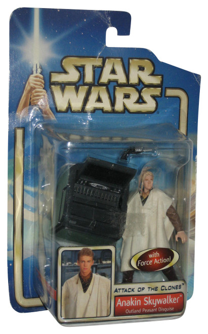 Star Wars Attack of The Clones Anakin Skywalker Outland Peasant Disguise Figure