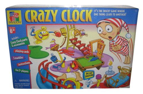 Crazy Clock Pavilion (1999) Toys R Us Toy RARE Wacky Game