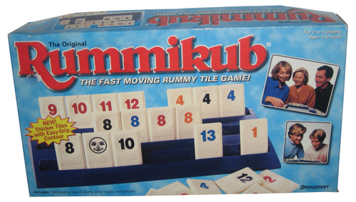 Rummikub The Original Rummy Tile (1997) Pressman Game