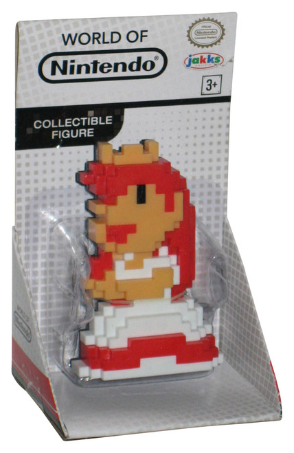 World of Nintendo Super Mario Bros. Princess Peach Classic 8-Bit Jakks Pacific Figure