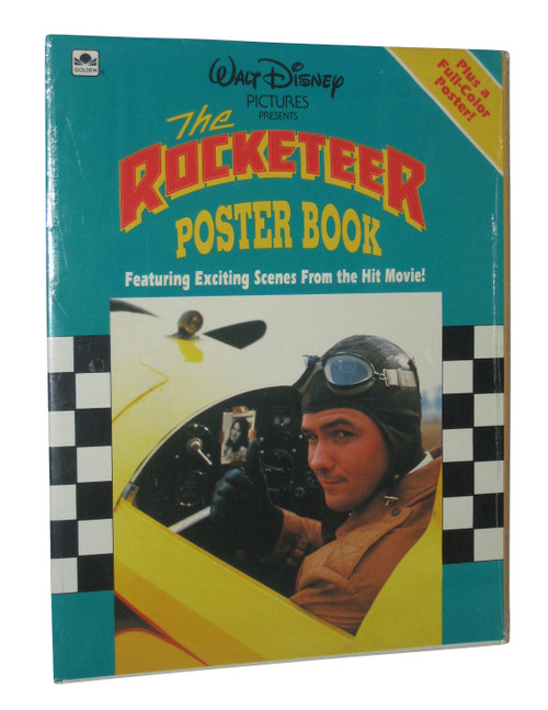 Disney The Rocketeer Movie (1991) Golden Vintage Poster Book