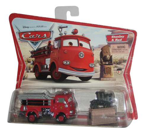 Disney Pixar Cars Movie Stanley & Red Desert Toy Car Set
