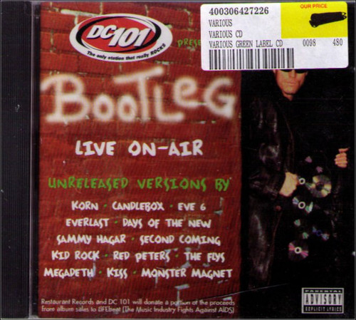 Bootleg Live On-Air Washington Dc Wwdc Music CD