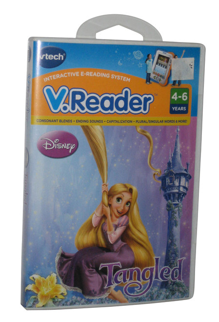 Disney Tangled VTech V.Reader Software Kids Interactive Game