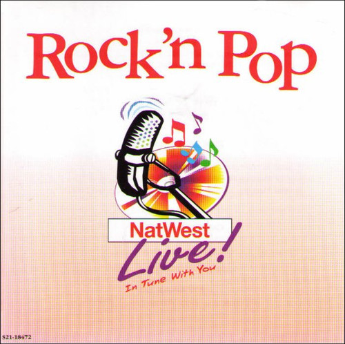Rock'N Pop NatWest Live! In Tune With You Music CD