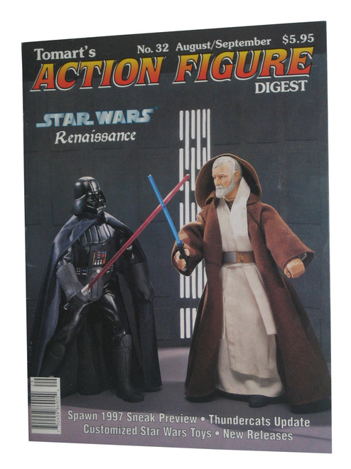 Star Wars Tomart's Action Figure Digest #32 Magazine Book - (August/September 1996)