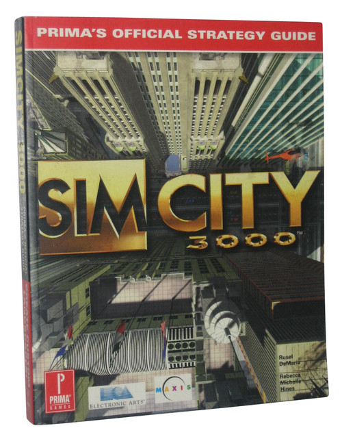 SimCity 3000 Prima Games Official Strategy Guide Book