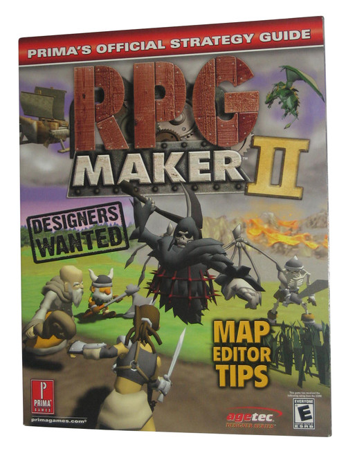 RPG Maker II Prima Official Strategy Guide Book