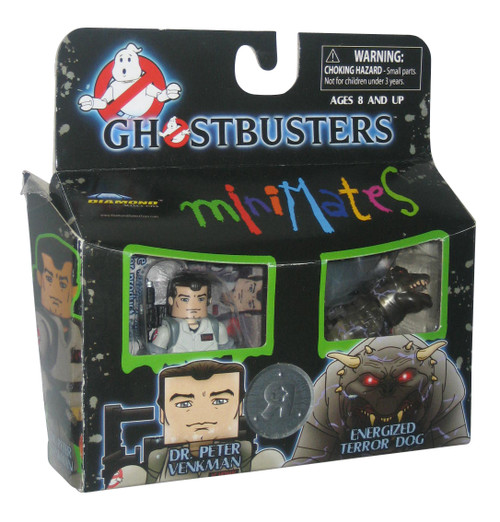 Ghostbusters Minimates Dr. Peter Venkman & Energized Terror Dog Figure Set