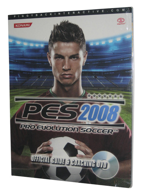 Pro Evolution Soccer 2008 Prima Official Strategy Guide Book w/ Coaching DVD