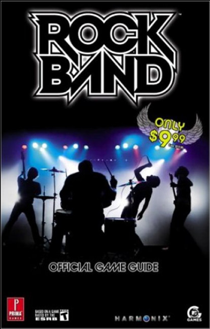 Rock Band Prima Games Official Strategy Guide Book