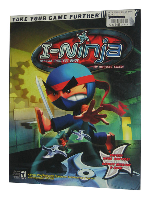 I-Ninja Brady Games PS2 & X-Box Official Strategy Guide Book