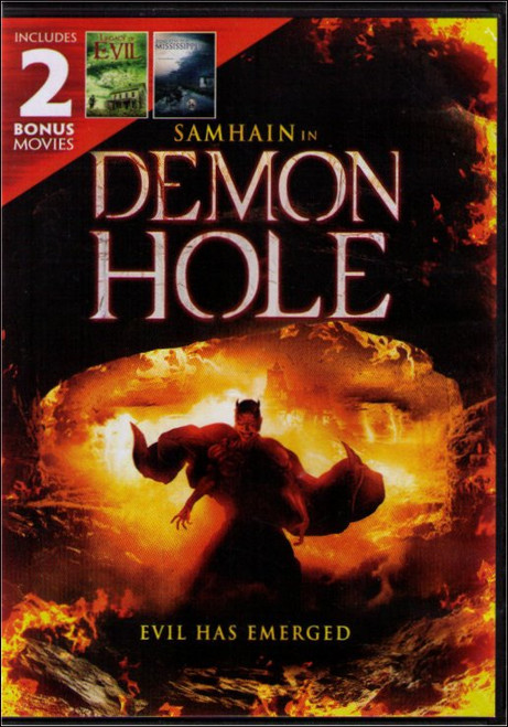 Samhain Demon Hole DVD + 2 Bonus Movies - (Legacy of Evil & Beneath The Mississippi)
