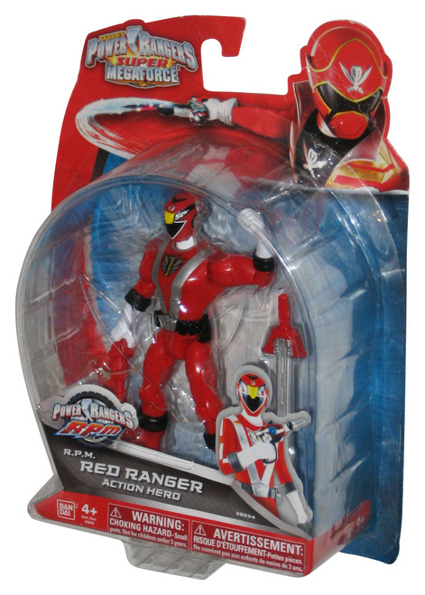 Power Rangers Super Megaforce (2014) RPM Red Ranger Action Hero Figure
