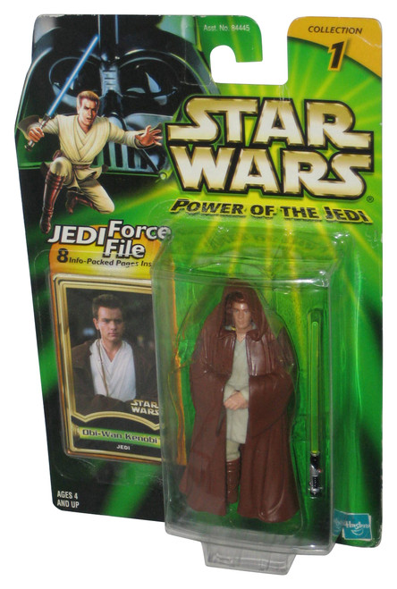 Star Wars Power of The Jedi Obi-Wan-Kenobi Green Card Figure