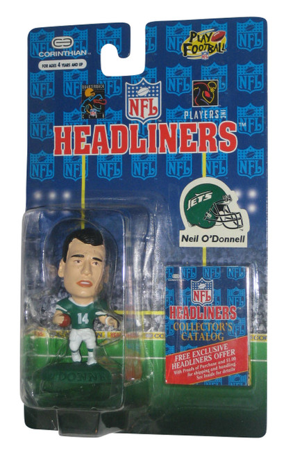 NFL Football Headliners Neil O'Donnell Corinthian Mini Figure - (New York Jets)