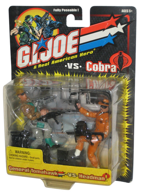 GI Joe General Tomahawk vs Headman Action Figure Pack Set
