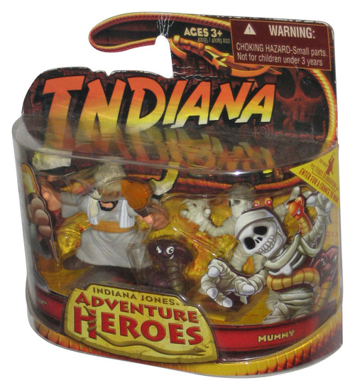 Indiana Jones Adventure Heroes Sallah & Mummy Figure Set