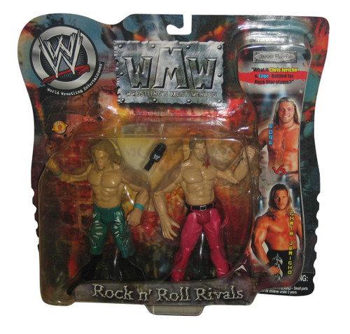 WWE Wrestling's Most Wanted Rock N Roll Rivals Edge & Chris Jericho Figure Set