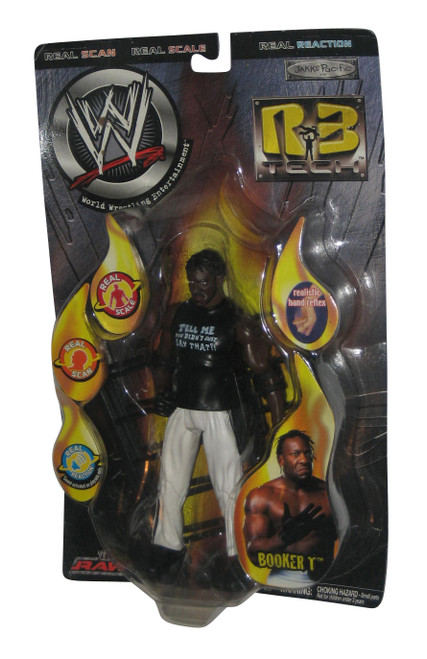 WWE Booker T R-3 Tech Wrestling Jakks Pacific WWF Action Figure