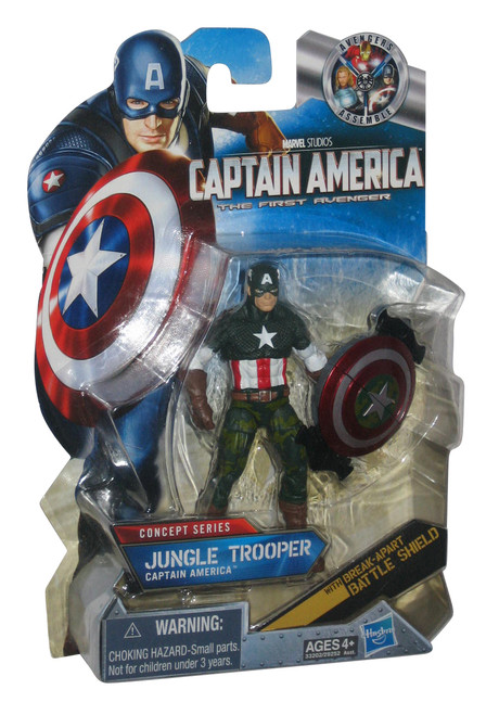 Marvel Captain America Jungle Trooper Movie Series 3 Action Figure #13