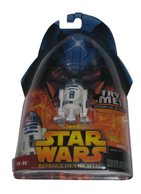 Star Wars Episode III Revenge of The Sith (2005) R2-D2 Action Figure - (Try me button does NOT work)