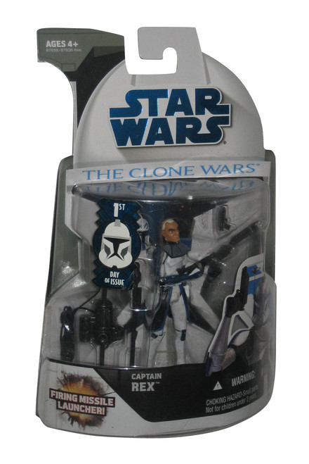 Star Wars Clone Wars Animated (2008) Captain Rex First Day of Issue Figure No. 4