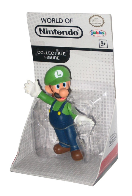 World of Nintendo Super Mario Bros. Luigi Collectible Mini Figure