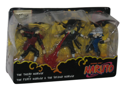 Naruto First Second Third Hokage Battle Mattel Vintage Figure Set