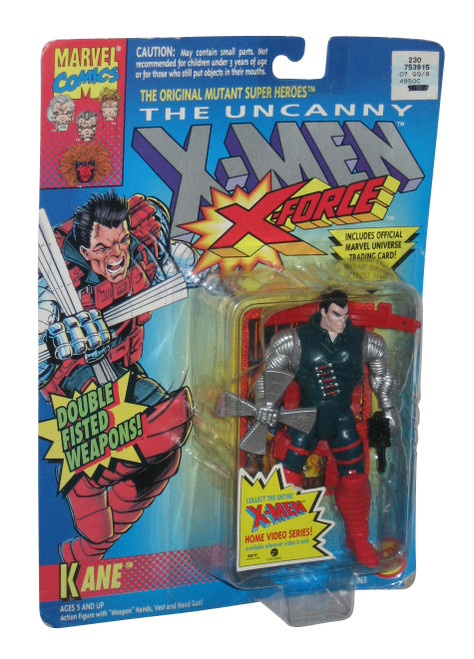 Marvel X-Men Kane X-Force Double Fisted Weapons Toy Biz Figure