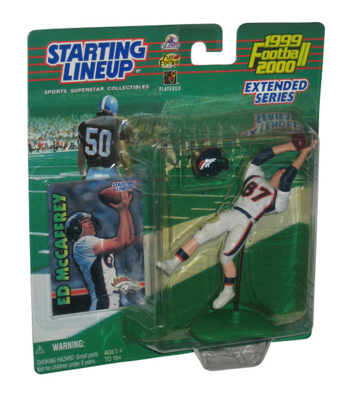 NFL Football Starting Lineup (1999-2000) Extended Series Ed Mccaffrey Figure