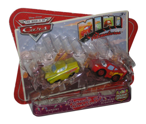 Disney Cars Mini Adventures Ramone Lightning McQueen Toy Car Aset - (Parade of Classics)