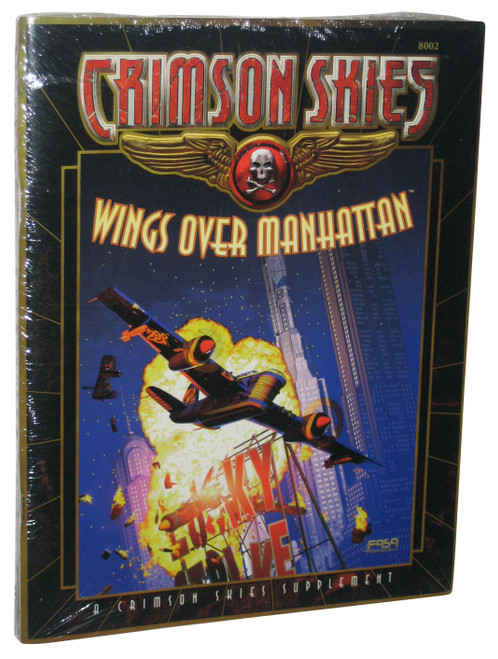 Crimson Skies Wings Over Manhattan Paperback Book FAS8002