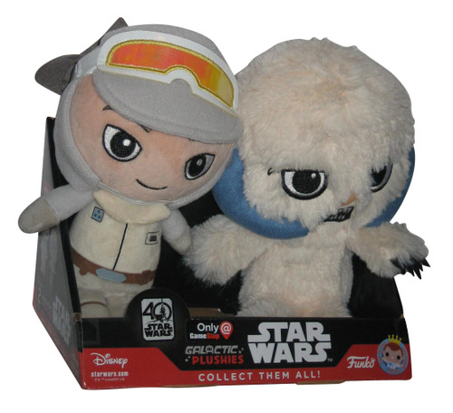 Star Wars Wampa & Hoth Luke Skywalker Plush Toy Set - (Gamestop Exclusive)