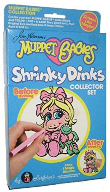 Muppet Babies Shrinky Dinks Colorforms Vintage Collector Set - (Jim Henson's Muppets)