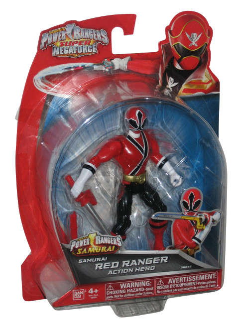 Power Rangers Super Megaforce Samurai Red Ranger 5" Action Hero Figure