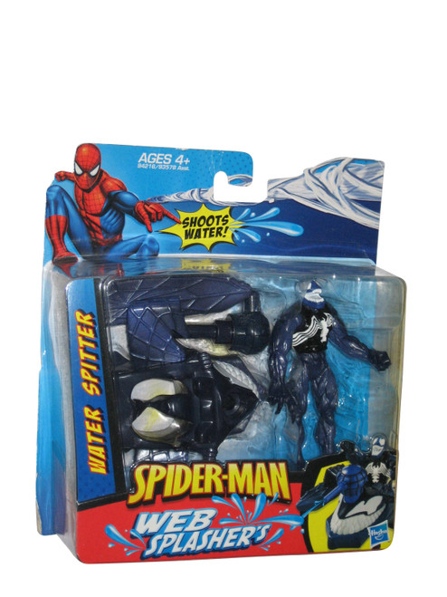 Marvel Spider-Man Venom Water Spitter Web Splashers Toy Figure Set