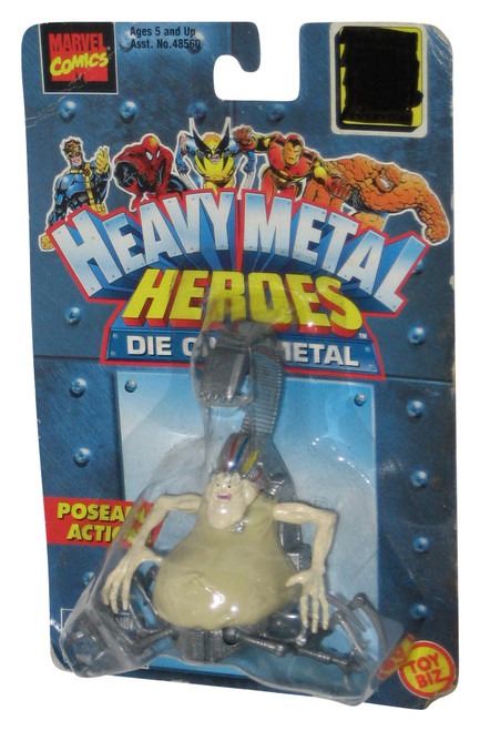 Marvel X-Men Mojo (1998) Toy Biz Heavy Metal Heroes Die-Cast Poseable Mini Figure