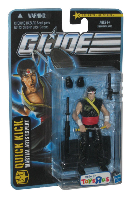 GI Joe Pursuit of Cobra Quick Kick Martial Arts Expert 3.75 Inch Figure