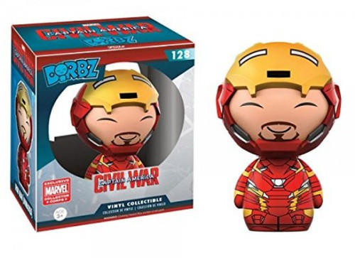 Marvel Civil War Iron Man Open Helmet Dorbz Funko Vinyl Figure 128