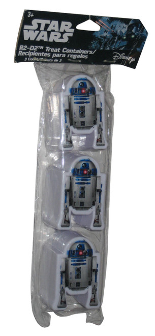 Disney Star Wars R2-D2 Snack Treat Containers - (Pack of 3)