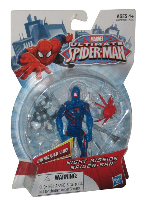 Marvel Ultimate Spider-Man Night Mission Figure w/ Whipping Web Line