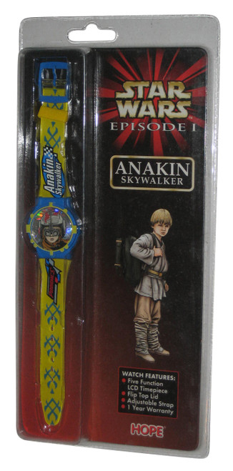 Star Wars Episode I Anakin Skywalker Hope LCD Flip Top Watch